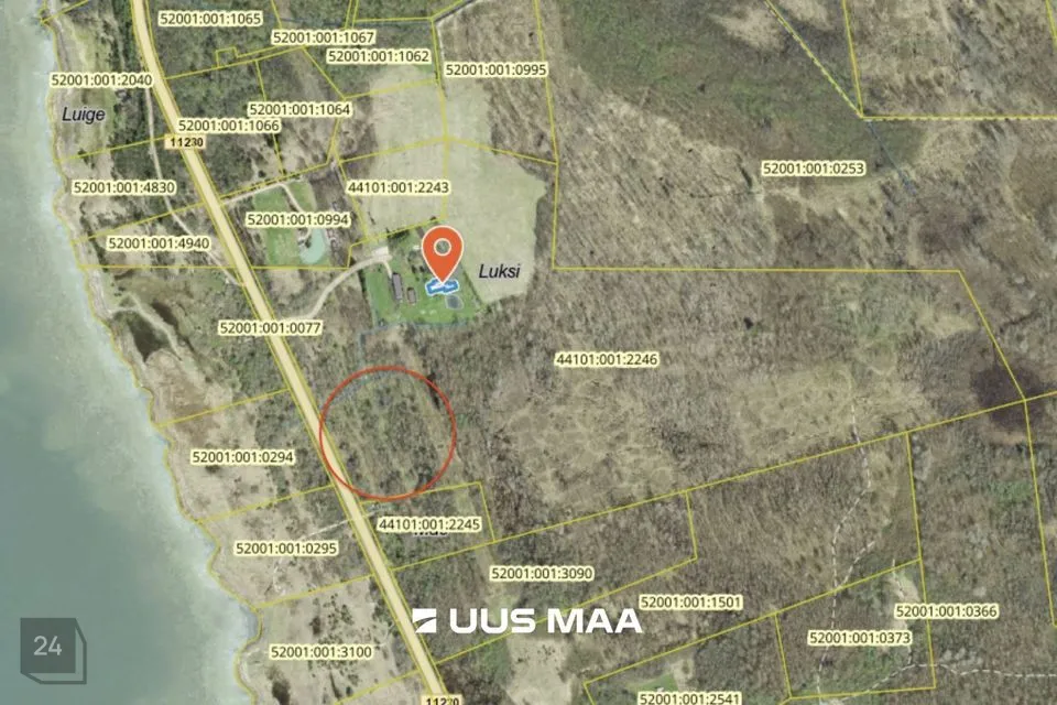 Maatulundusmaa, 5000 m² участок в Lääne-Nigula vald, Riguldi küla / Rickul - фото 2
