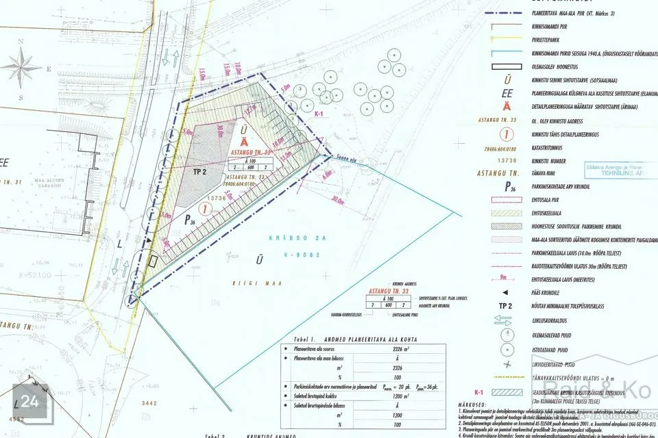 Ärimaa, 2327 m² Maa  -  Tallinn, Haabersti linnaosa - foto 2