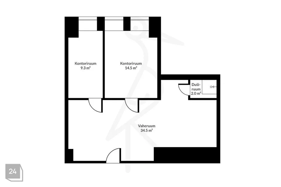 60 m² Бизнес-площадь в Tallinn, Kesklinna linnaosa - фото 2