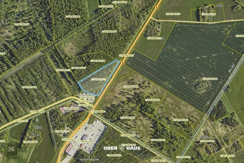 Ärimaa, 23503 m² Maa  -  Häädemeeste vald, Ikla küla