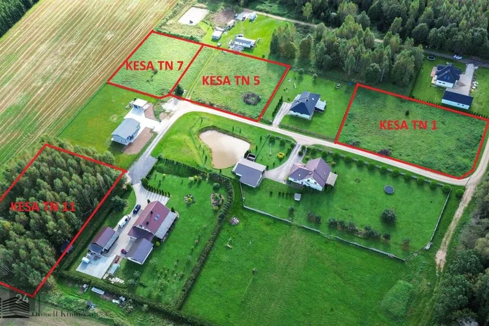 Земля жилой застройки, 3006 m² участок в Kambja vald, Kambja alevik - фото 4