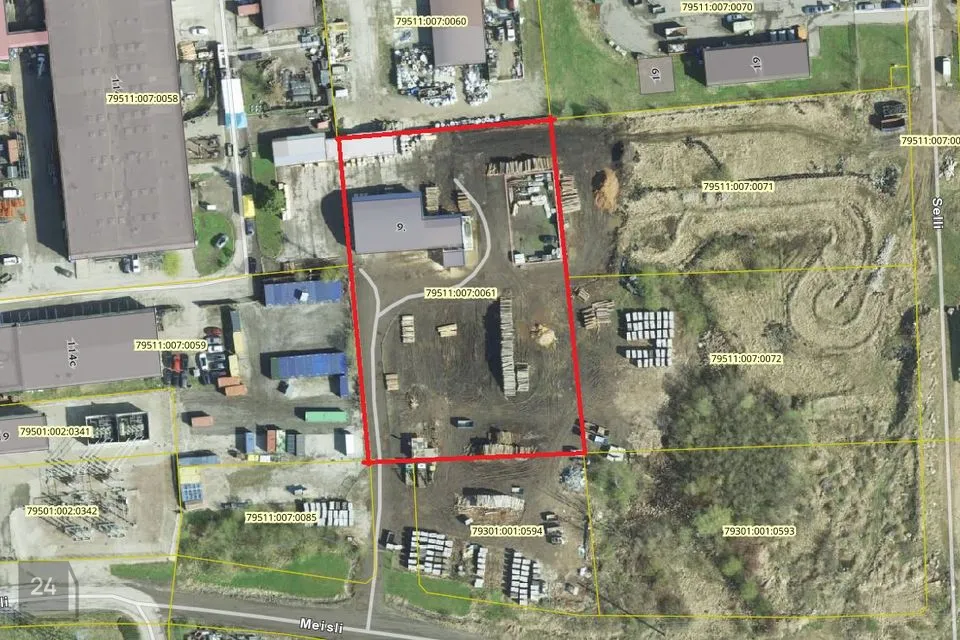 Tootmismaa või Ärimaa, 5891 m² Maa  -  Tartu linn, Tartu linn