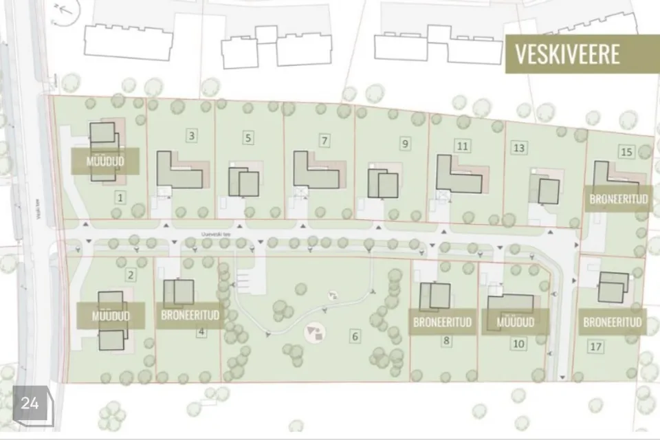 Земля жилой застройки, 1500 m² участок в Rae vald, Assaku alevik - фото 2