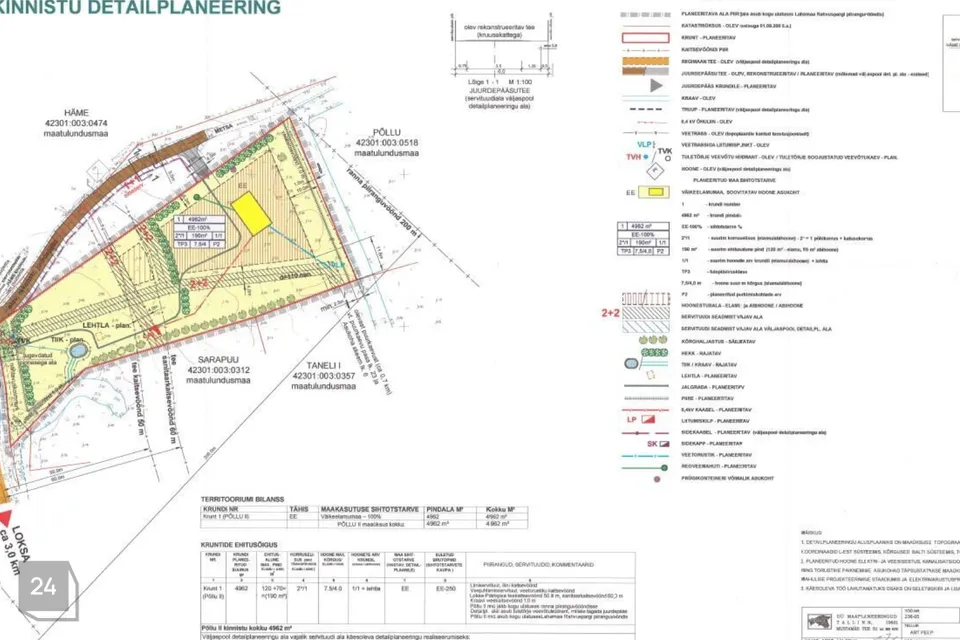 Земля жилой застройки, 4960 m² участок в Kuusalu vald, Suurpea küla - фото 4