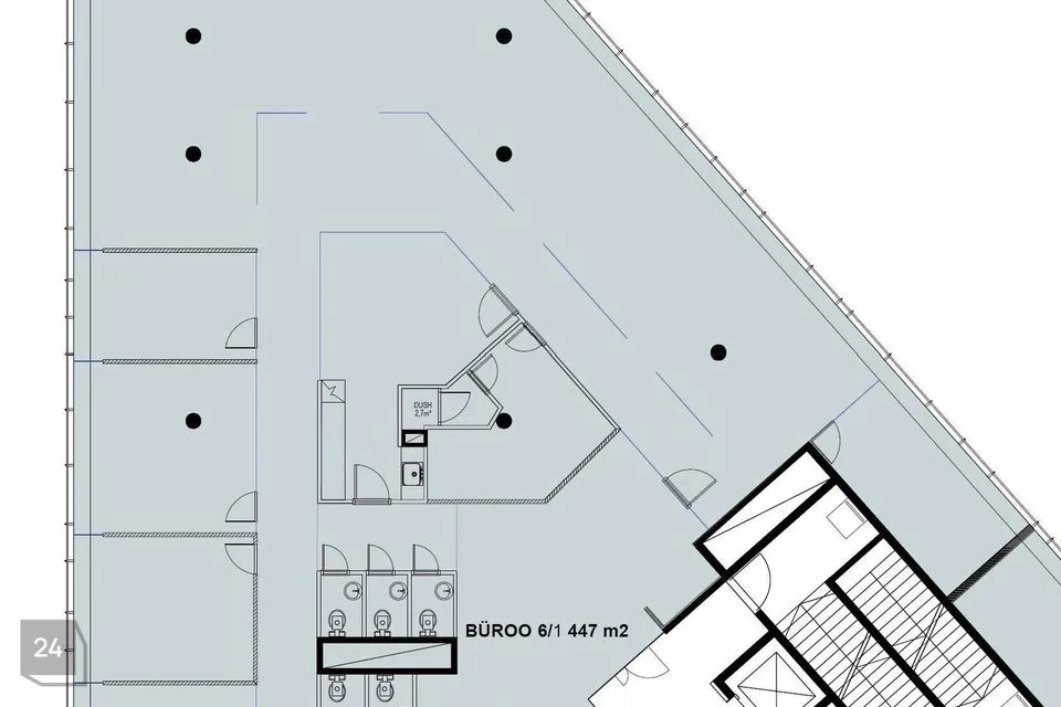 Büroo, 447 m² Äripind  -  Tallinn, Kesklinna linnaosa - foto 4