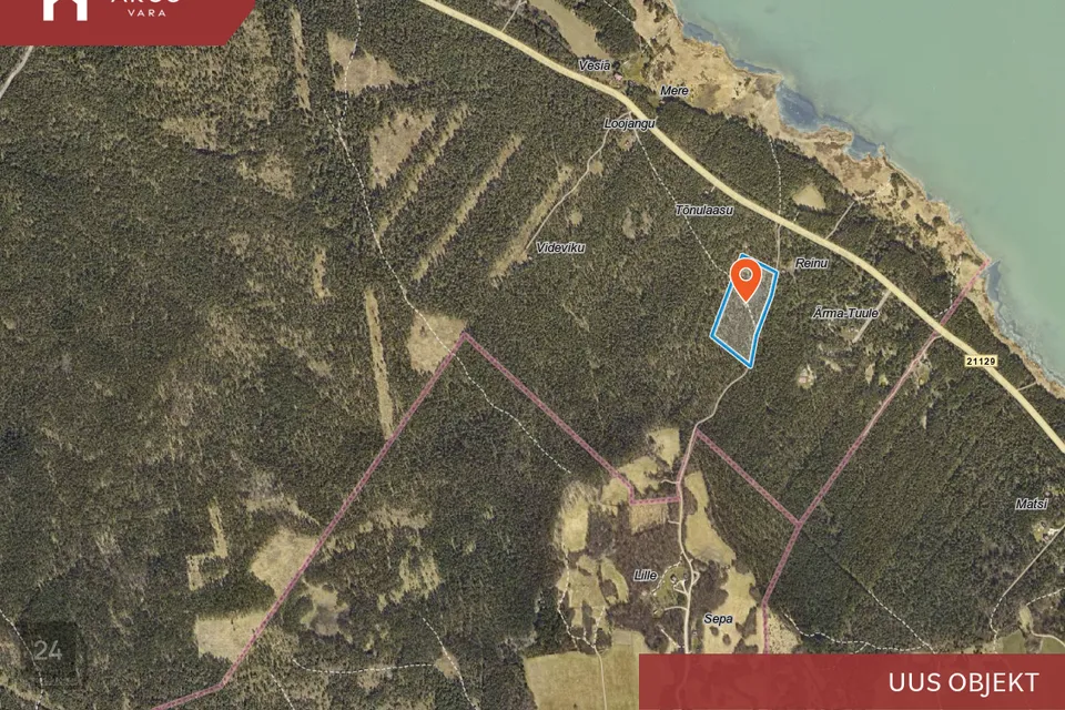 Maatulundusmaa, 25271 m² Maa  -  Saaremaa vald, Pulli küla