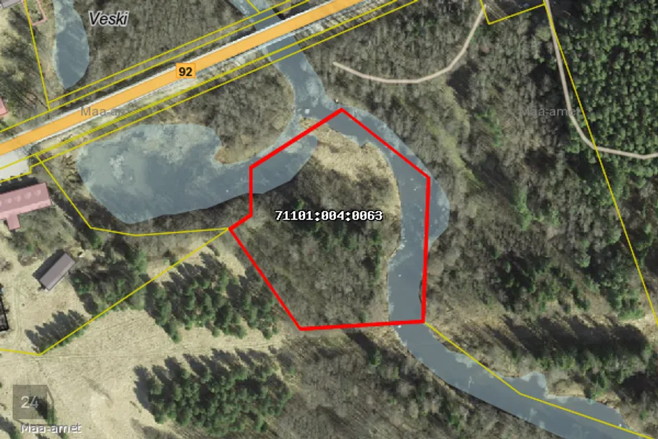 Maatulundusmaa, 9598 m² Maa  -  Saarde vald, Kanaküla - foto 4