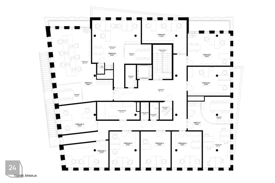 19 m² Äripind  -  Tallinn, Haabersti linnaosa - foto 5