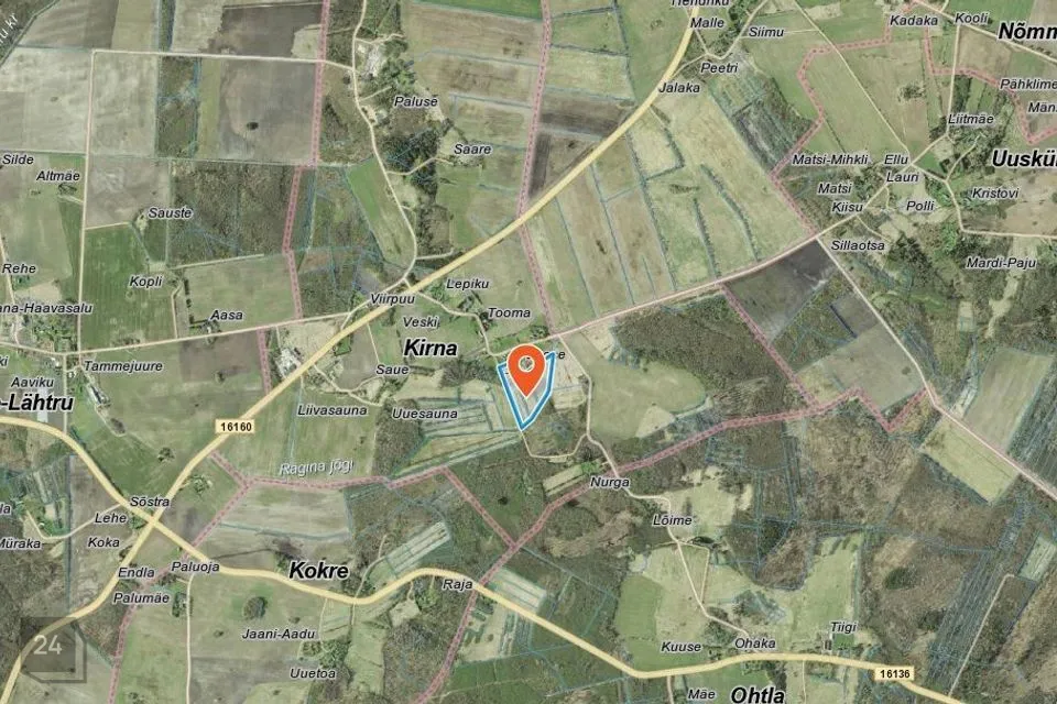 Maatulundusmaa, 48200 m² участок в Lääne-Nigula vald, Kirna küla - фото 3