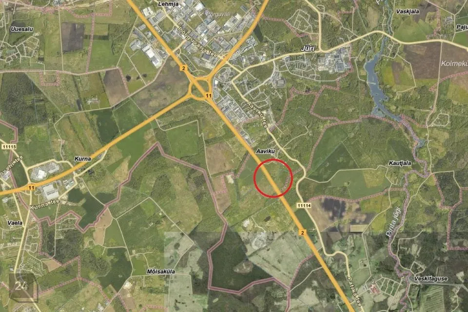Maatulundusmaa, 36169 m² Maa  -  Rae vald, Aaviku küla