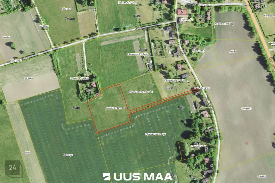 Земля жилой застройки, 7784 m² участок в Saaremaa vald, Leisi alevik - фото 4