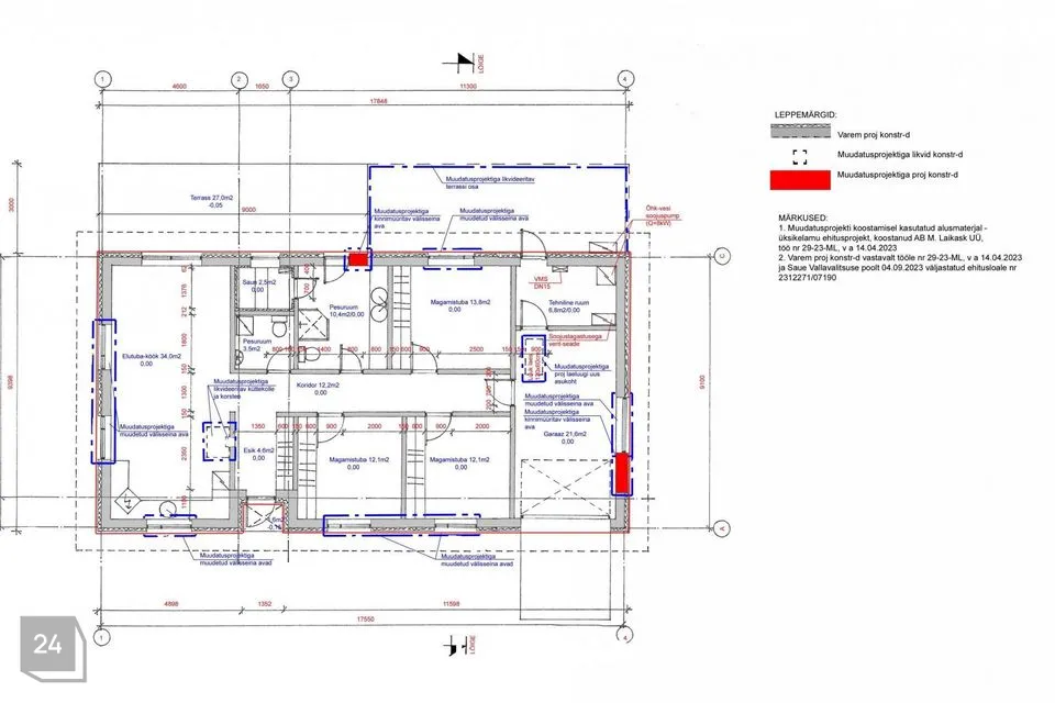 4-toaline Maja  -  Saue vald, Vanamõisa küla - foto 4