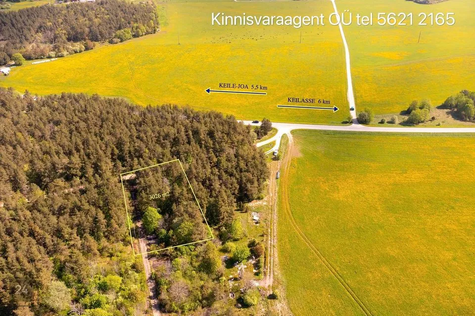 Maatulundusmaa, 2550 m² участок в Lääne-Harju vald, Keelva küla - фото 5