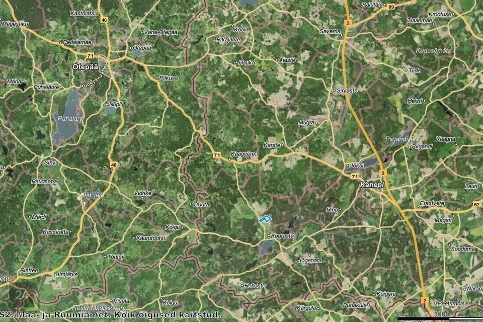 Maatulundusmaa, 81636 m² Maa - Kanepi vald, Kooraste küla - foto 4