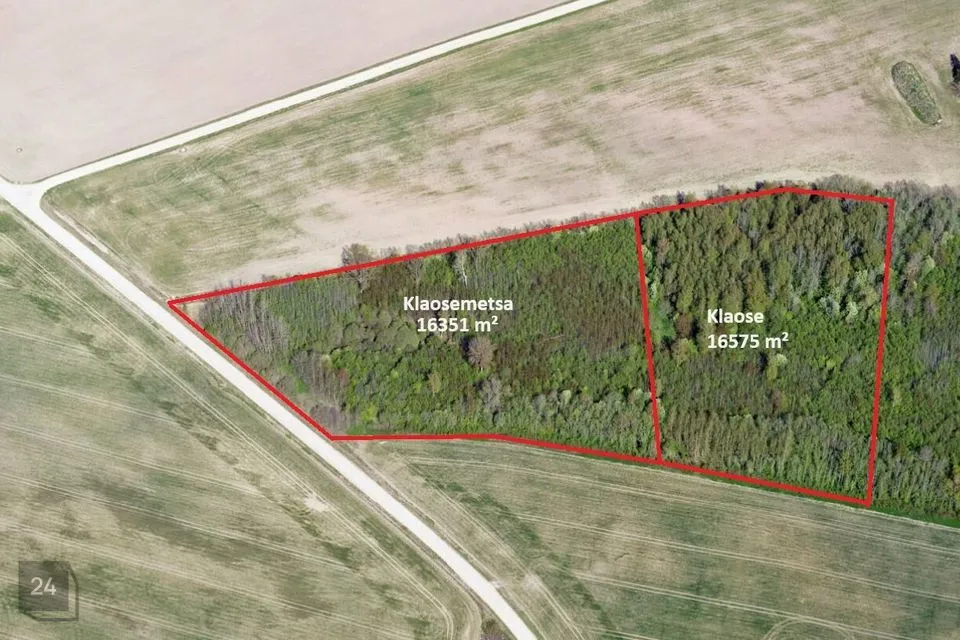 Maatulundusmaa, 16351 m² Maa - Tartu vald, Kükitaja küla - foto 2