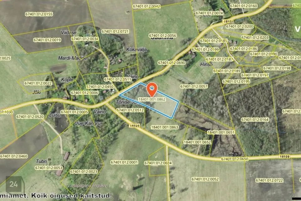 Maatulundusmaa, 16441 m² Maa  -  Haapsalu linn, Saanika küla - foto 5