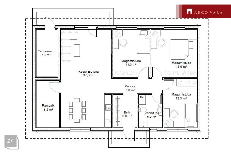 4-toaline Maja - Viljandi vald, Karula küla - foto 3
