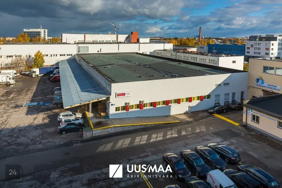 Büroo või Ladu, 1162 m² Äripind  -  Tallinn, Mustamäe linnaosa
