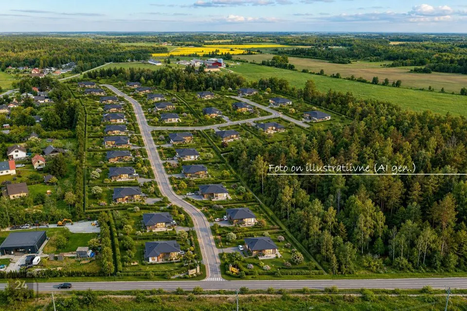 Elamumaa, 1214 m² Maa  -  Raasiku vald, Aruküla alevik