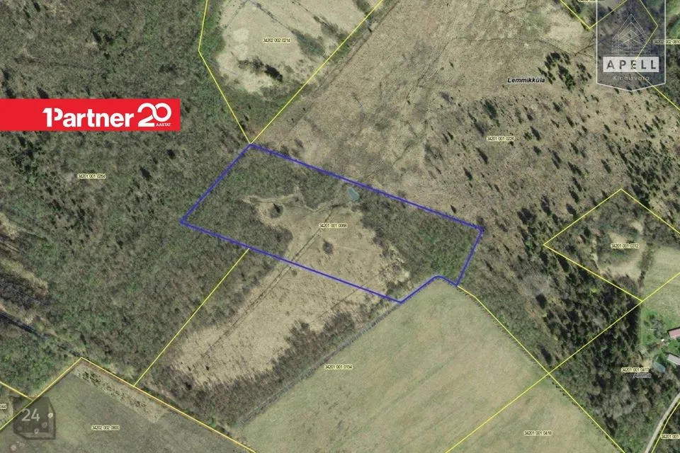 Maatulundusmaa, 35000 m² Maa  -  Lääne-Nigula vald, Lemmikküla - foto 2