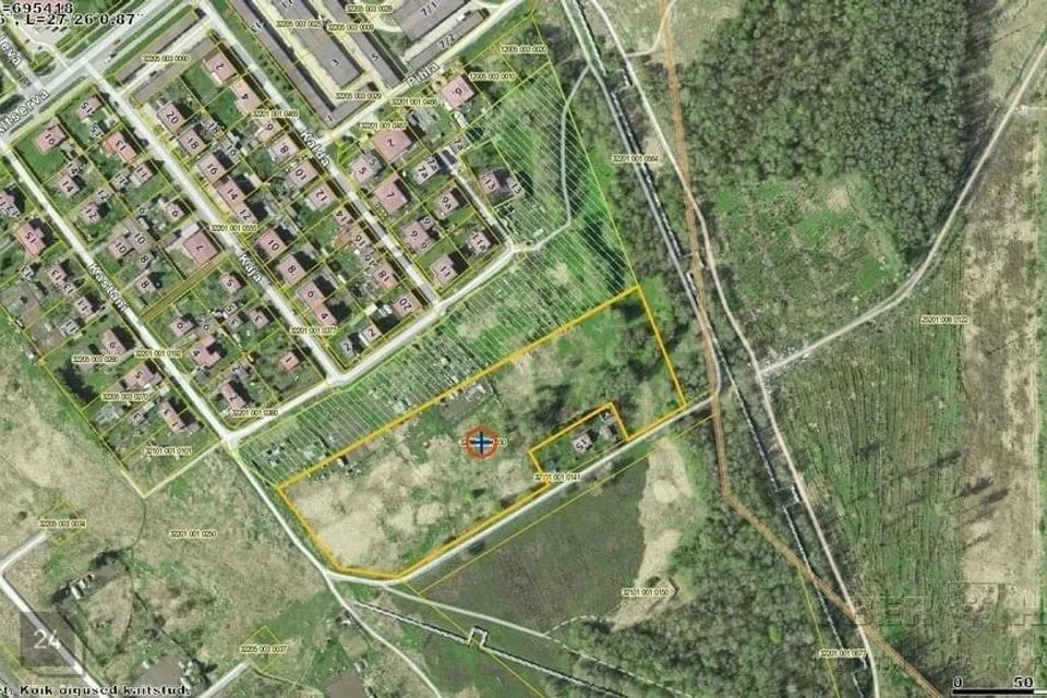 18135 m² Maa  -  Kohtla-Järve linn, Ahtme linnaosa