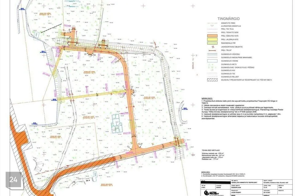 Земля жилой застройки, 33850 m² участок в Kuusalu vald, Kodasoo küla - фото 5