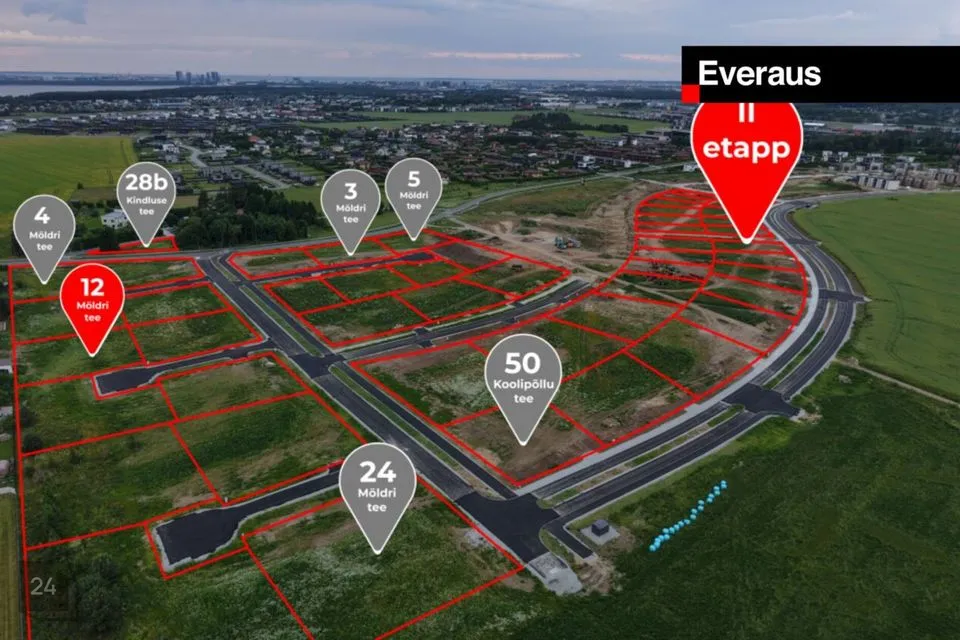 Elamumaa, 1510 m² Maa  -  Rae vald, Järveküla