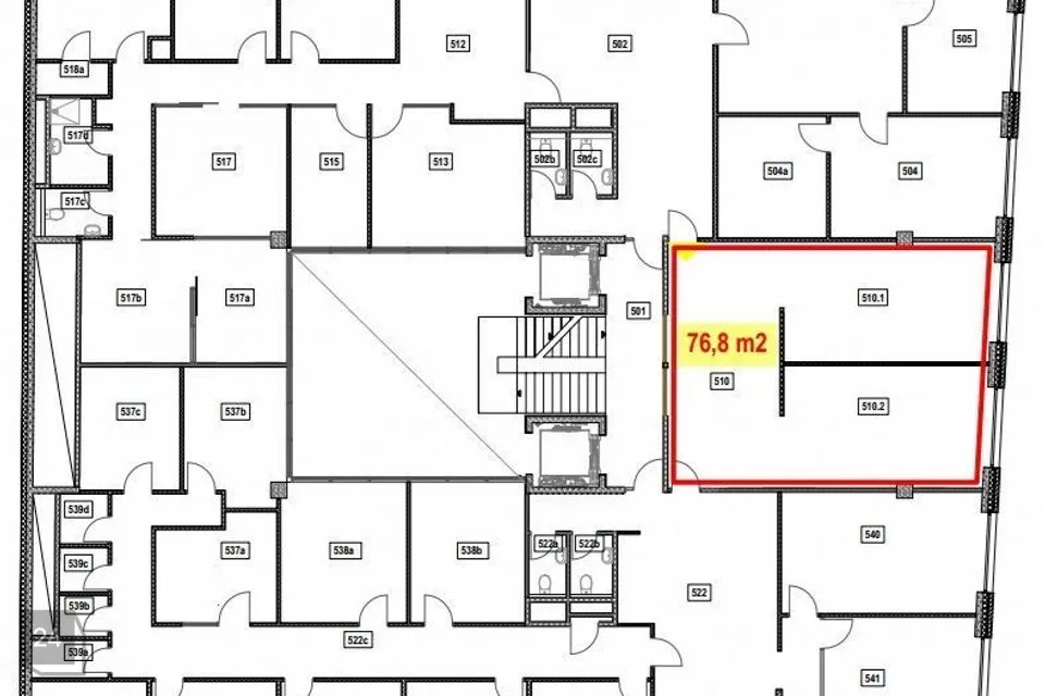 Büroo või Teenindus, 76 m² Äripind - Tartu linn, Tartu linn - foto 4