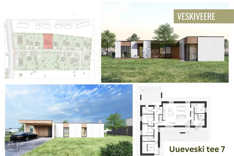 Земля жилой застройки, 1502 m² участок в Rae vald, Assaku alevik - фото 3