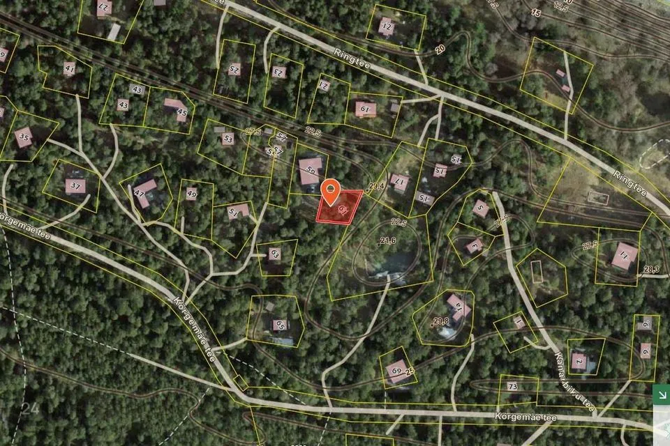 589 m² Maa  -  Harku vald, Rannamõisa küla - foto 3