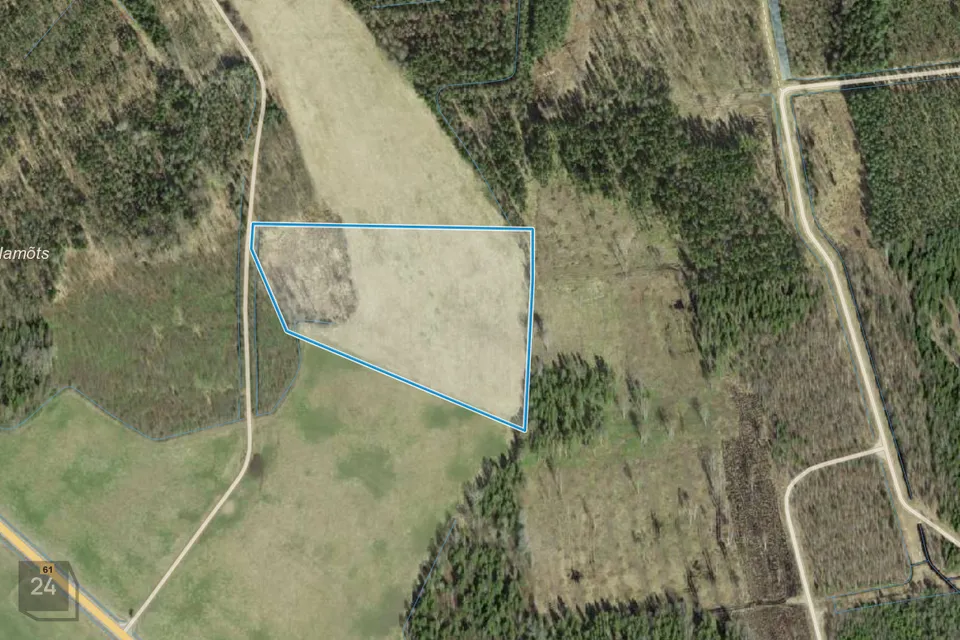 Maatulundusmaa, 35874 m² участок в Põlva vald, Vooreküla