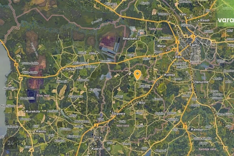 Maatulundusmaa, 13909 m² участок в Nõo vald, Nõgiaru küla - фото 2