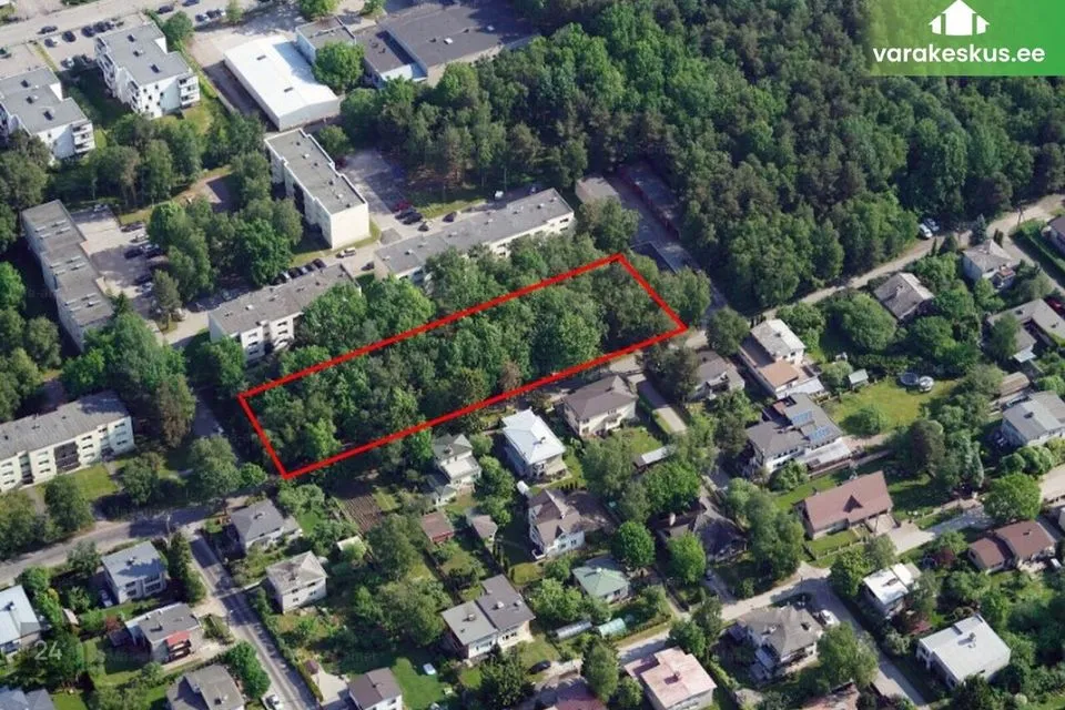 Sotsiaalmaa - üldkasutatav maa, 3439 m² Maa  -  Tallinn, Pirita linnaosa