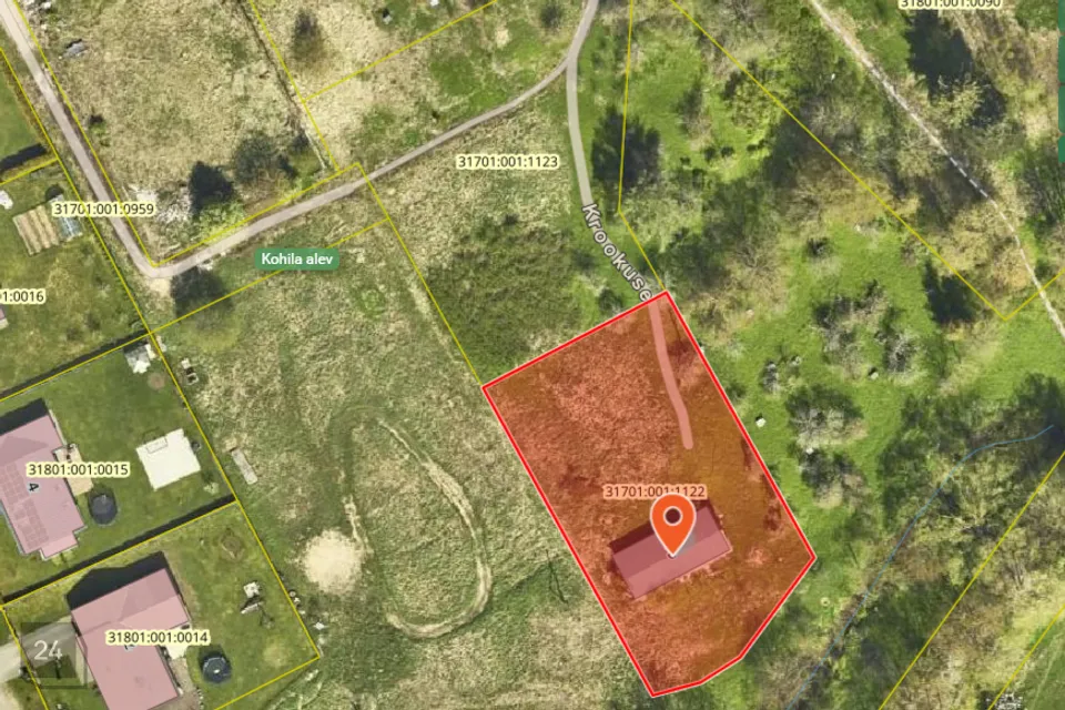 Elamumaa, 1499 m² Maa  -  Kohila vald, Kohila alev - foto 4