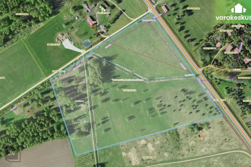 Maatulundusmaa, 52751 m² Maa  -  Peipsiääre vald, Kodavere küla - foto 3