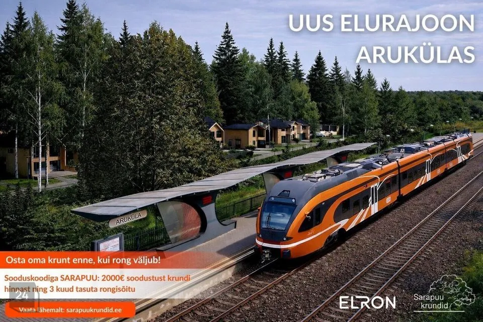 Elamumaa, 1303 m² Maa - Raasiku vald, Aruküla alevik