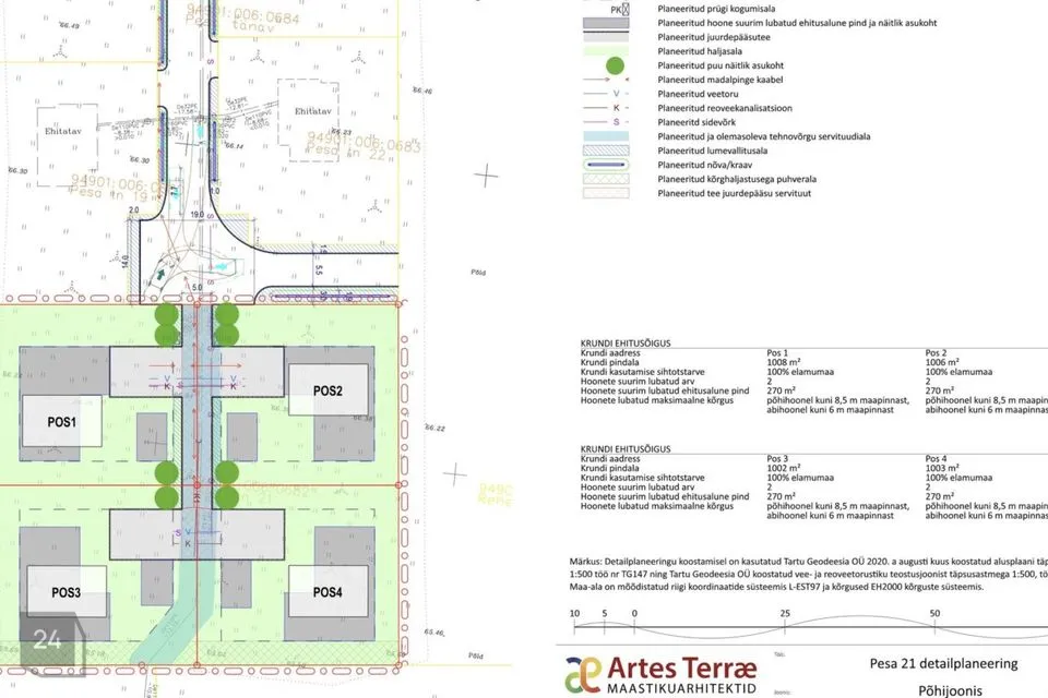 Maatulundusmaa või Tootmismaa, 4018 m² Maa - Kambja vald, Soinaste küla - foto 3