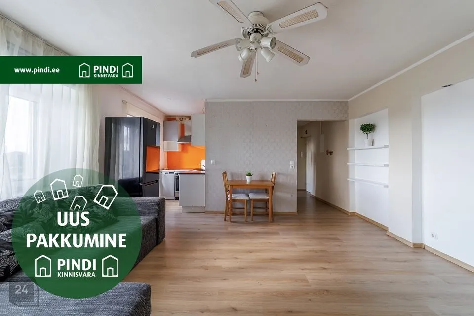 3-toaline Korter  -  Rakvere linn