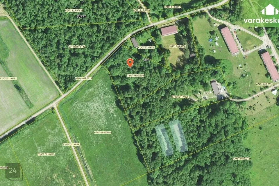 Sotsiaalmaa - ühiskondlike ehitiste maa, 7461 m² Maa - Haapsalu linn, Üsse küla - foto 2
