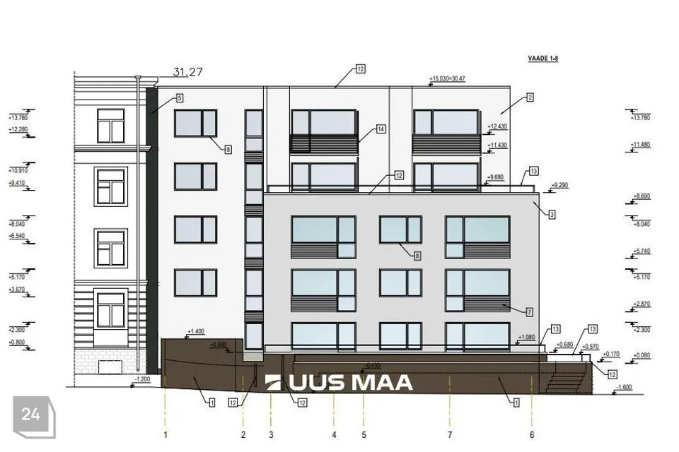 Elamumaa, 682 m² Maa  -  Tallinn, Kesklinna linnaosa - foto 3