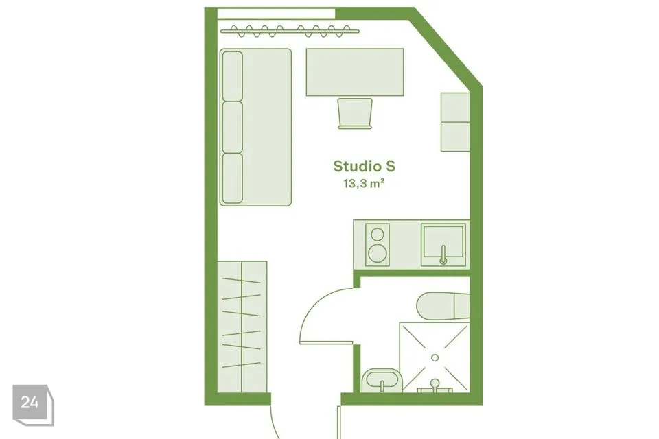 1-toaline Korter - Tallinn, Mustamäe linnaosa - foto 2