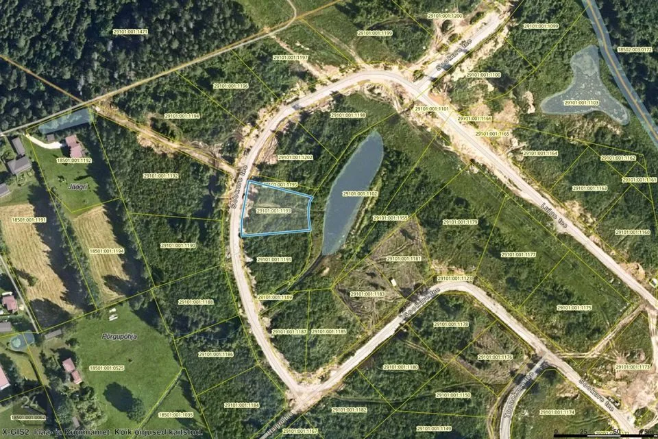 Земля жилой застройки, 1638 m² участок в Kastre vald, Kurepalu küla - фото 3
