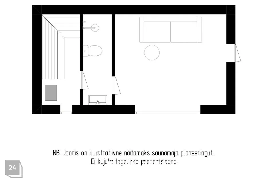 1-комнатная дом в Saue vald, Jõgisoo küla - фото 4