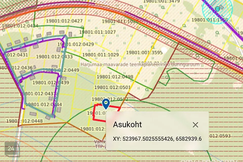 Земля жилой застройки, 3869 m² участок в Harku vald, Vahi küla - фото 3