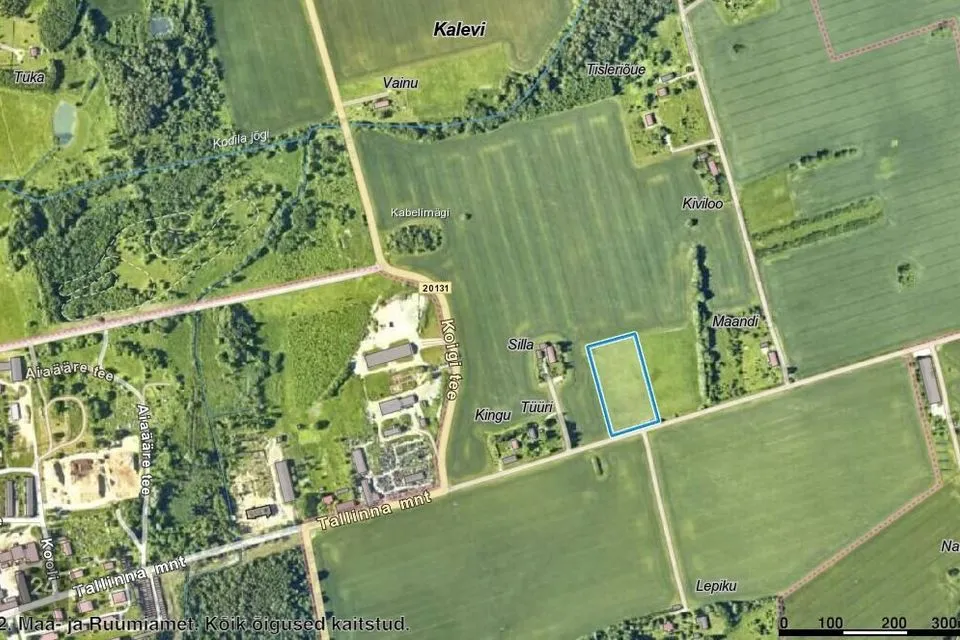 Земля жилой застройки, 10834 m² участок в Rapla vald, Kalevi küla - фото 2