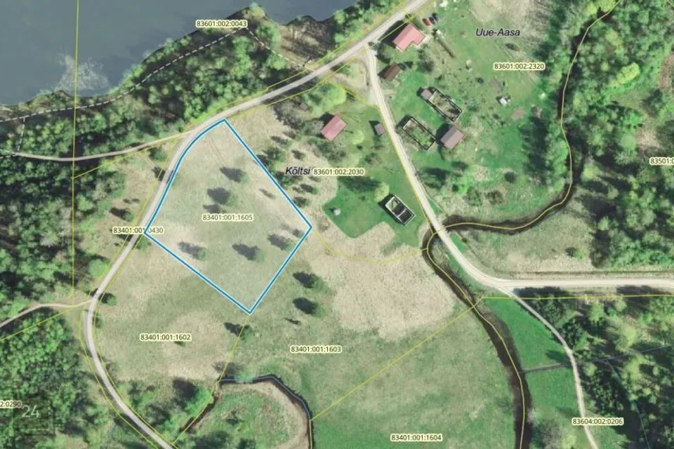 Maatulundusmaa, 6179 m² участок в Türi vald, Kolu küla