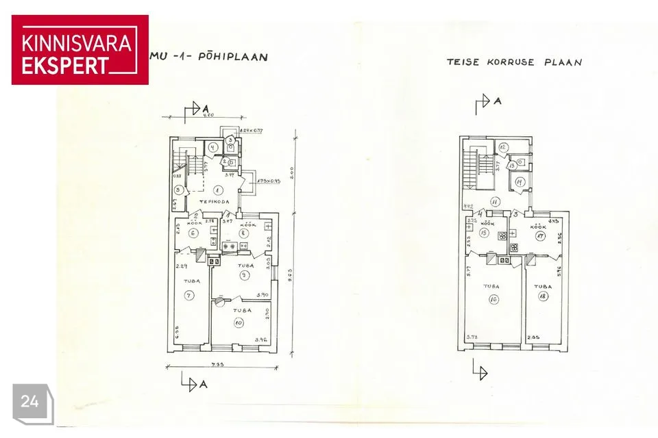 5-toaline Maja  -  Pärnu linn, Pärnu linn - foto 5