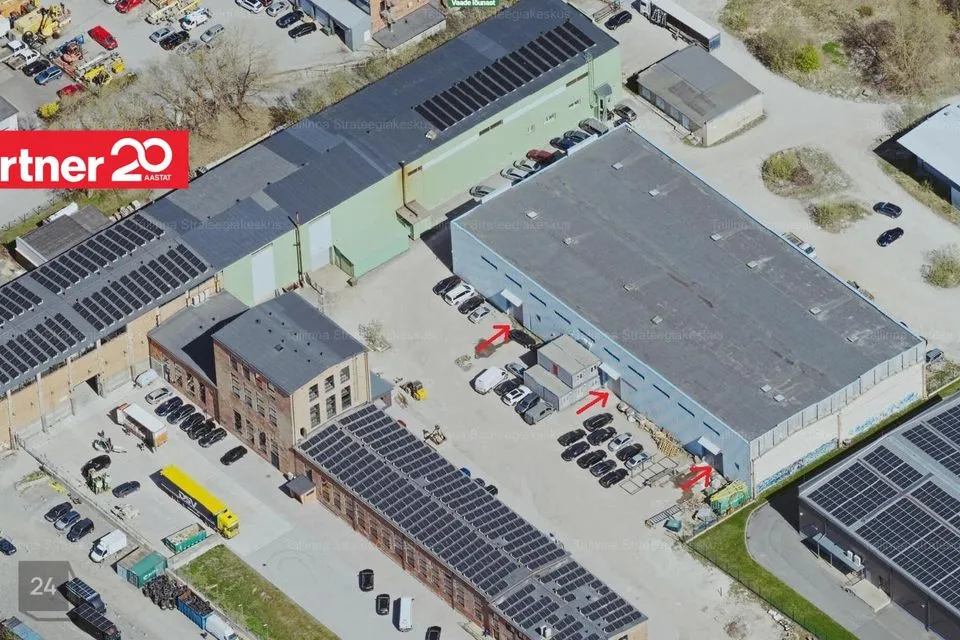 Ladu või Tootmine, 900 m² Äripind  -  Tallinn, Põhja-Tallinna linnaosa