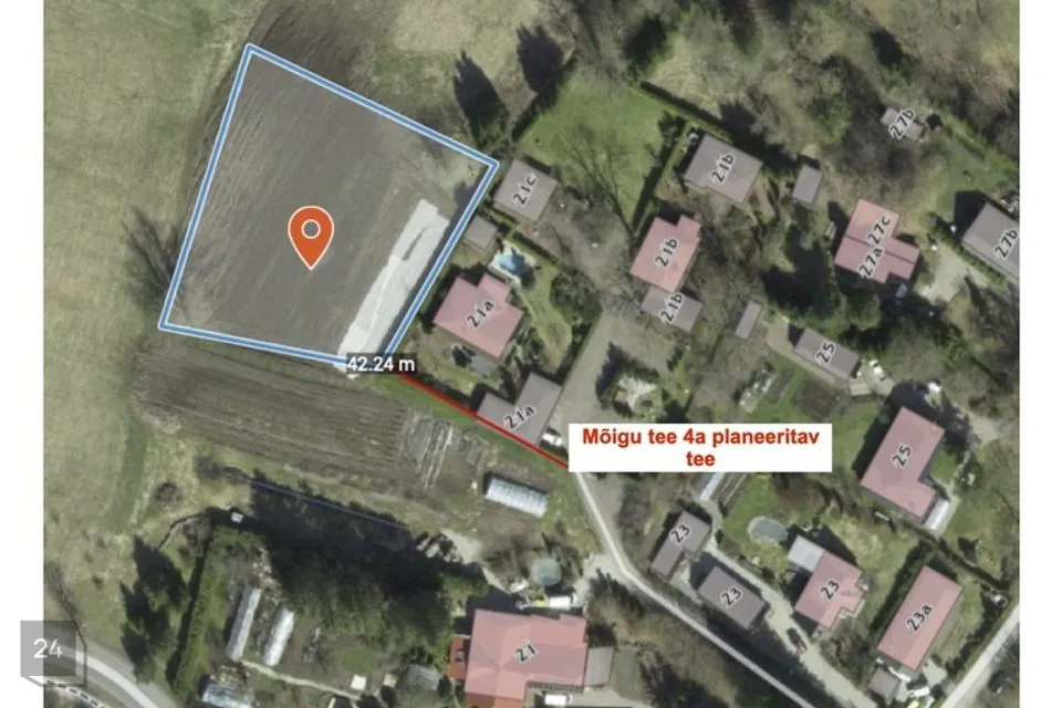 Maatulundusmaa, 2529 m² участок в Rae vald, Peetri alevik - фото 3