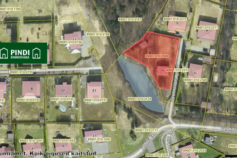 Земля жилой застройки, 1530 m² участок в Viimsi vald, Randvere küla - фото 2